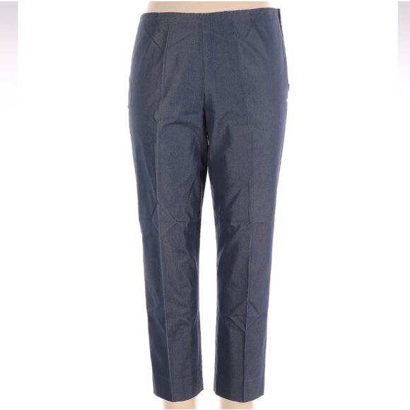 Peace Of Cloth Panticular Lisa Ankle High Rise Trousers Size 14 Blue Grey - Picture 4 of 16